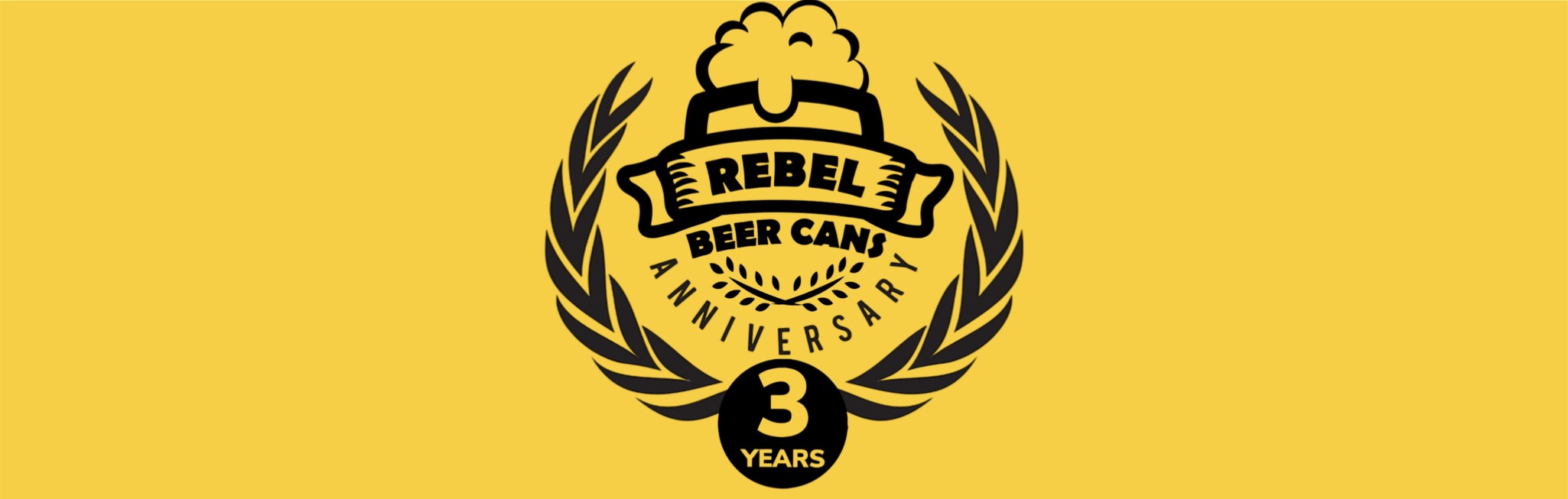 3 Years Rebelbeercans!
